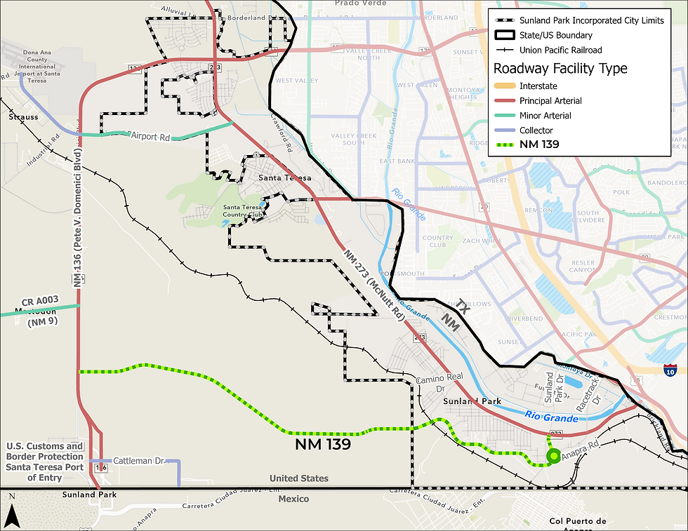 NM 139 Project Area Map.png